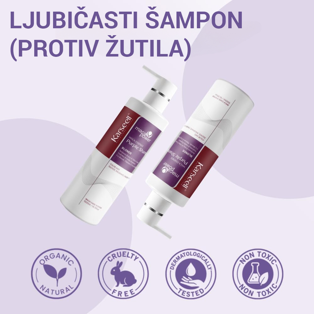 Karseell maca power ljubičasti šampon 500ML - Slika 5